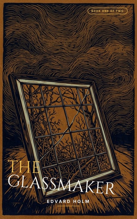 literary fantasy cover, The Glassmaker