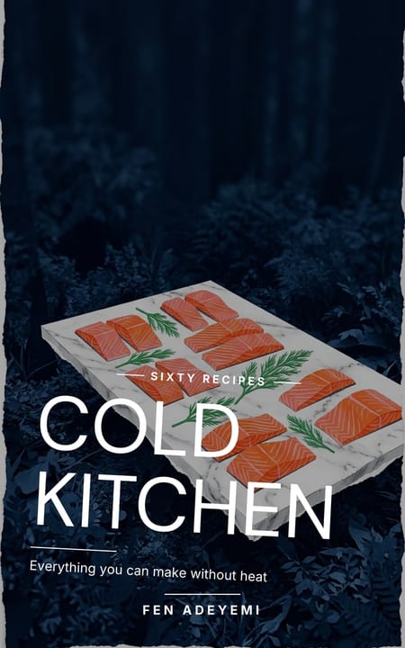cookbook cover, Cold Kitchen