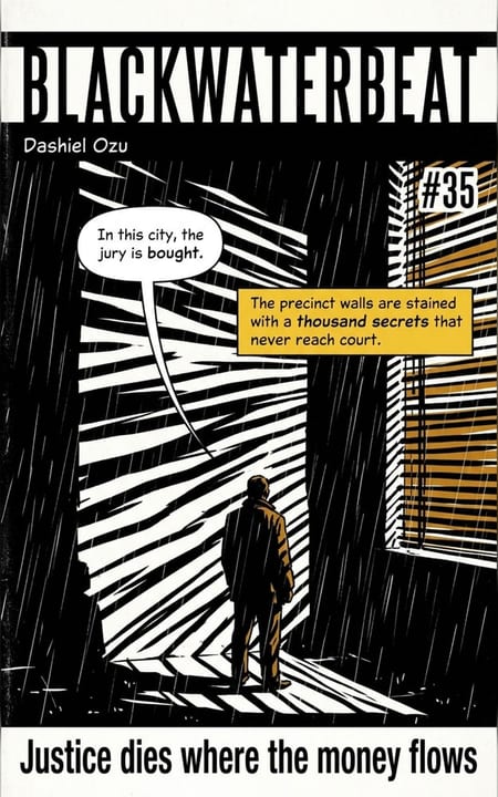 crime noir cover, Blackwater Beat