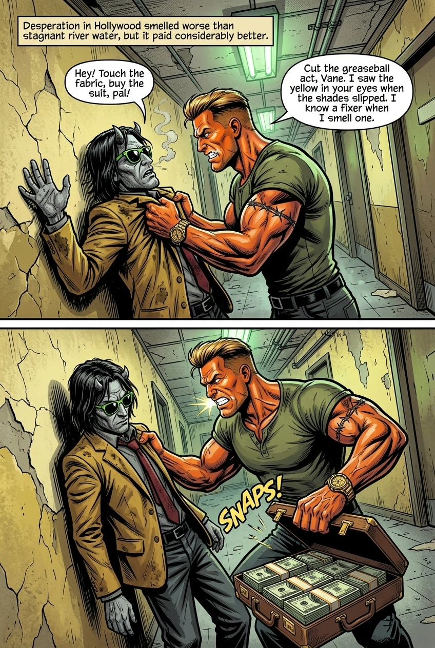 Till Hell Do Us Part, page 6: Corridor Ambush