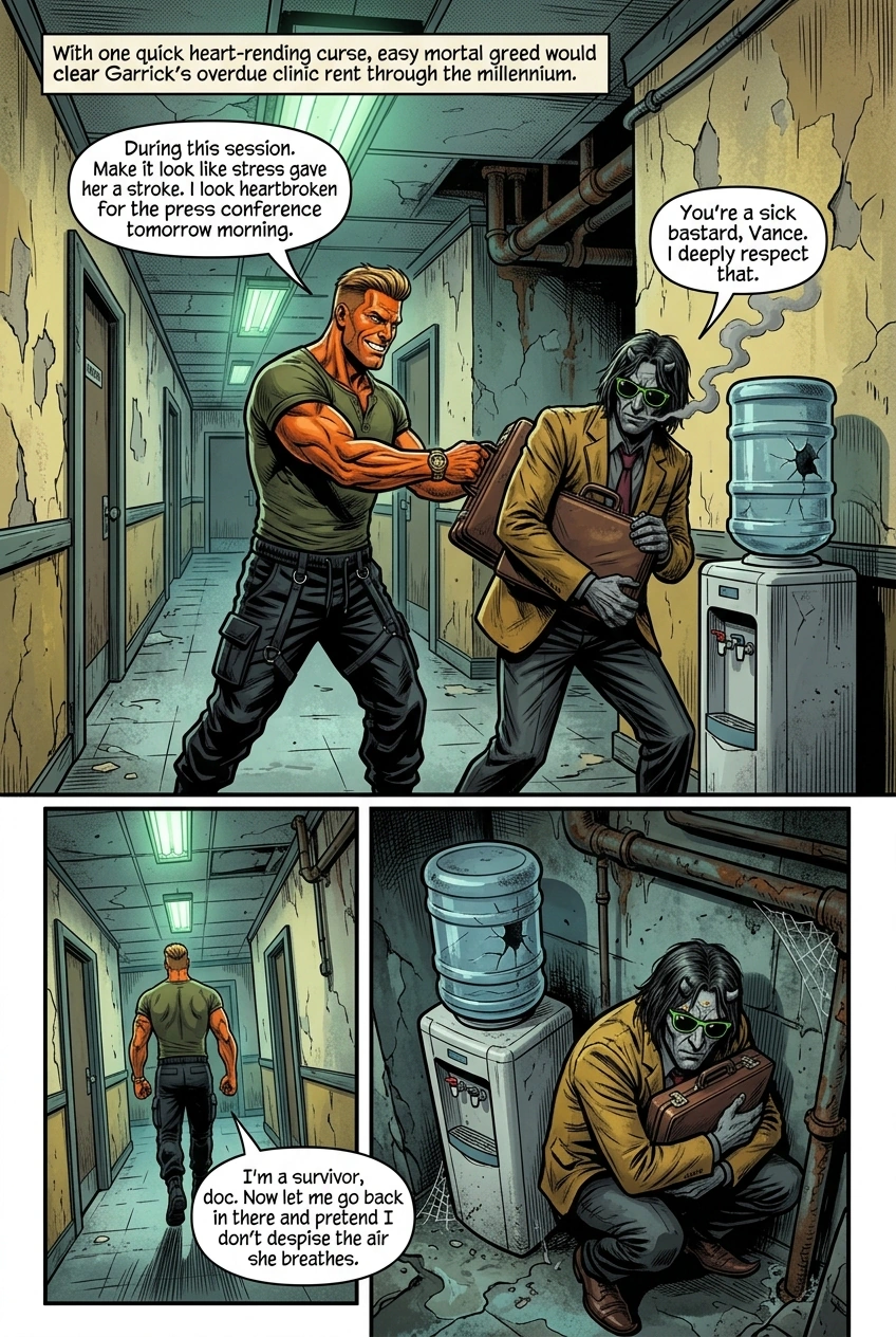 Till Hell Do Us Part, page 8: Sealed in the Shadows