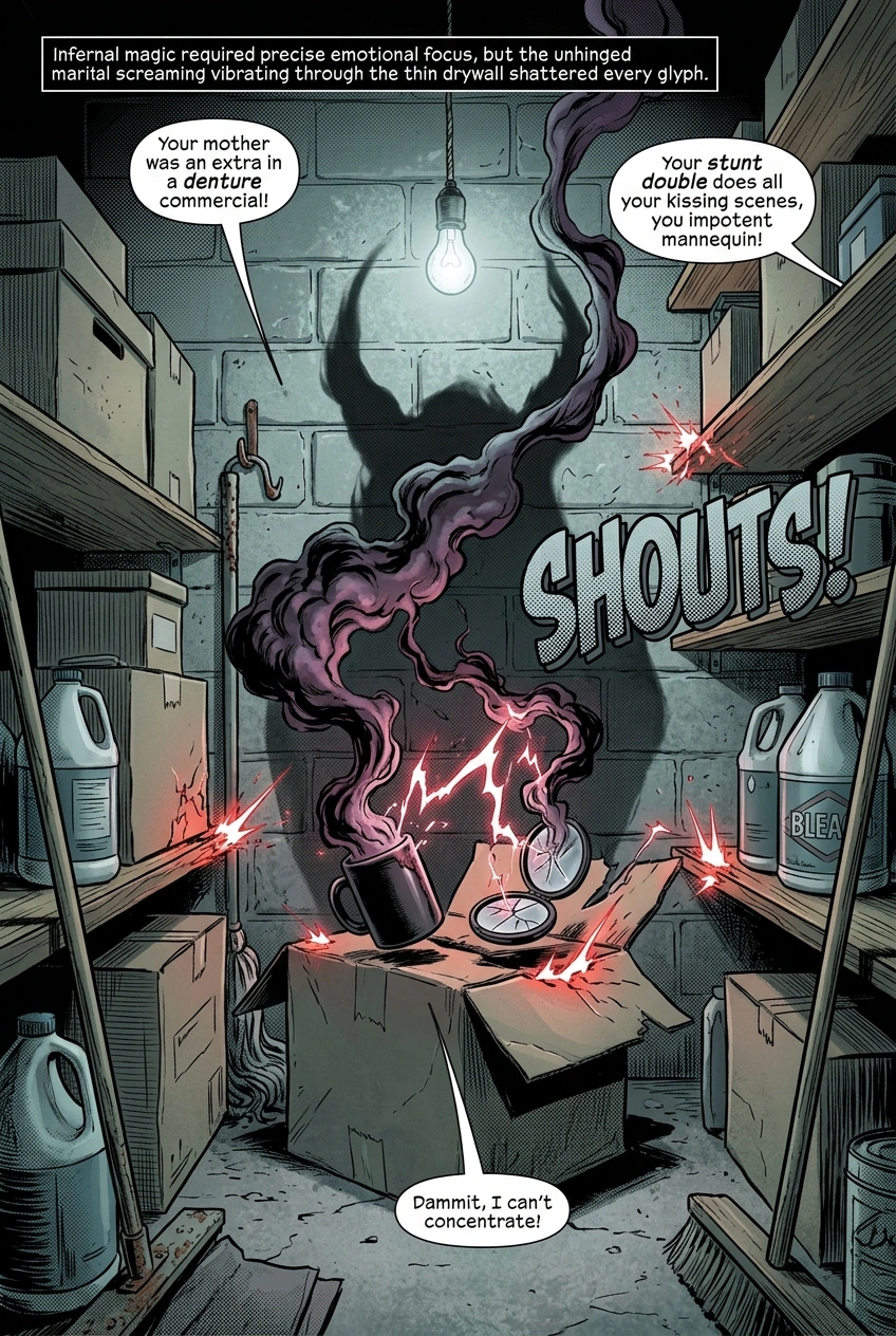 Till Hell Do Us Part, page 13: Crossed Wires